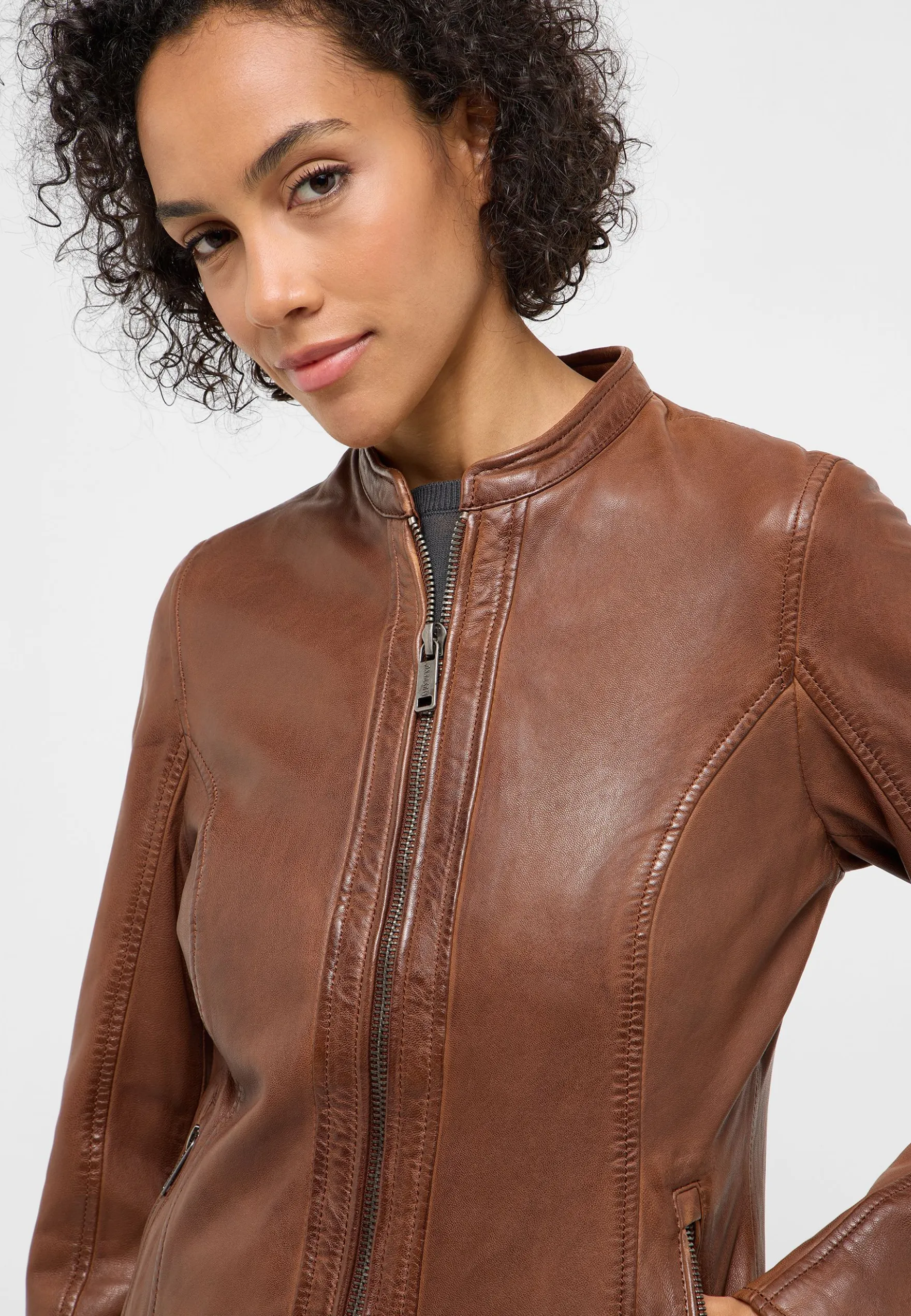 Jacke Style Leder