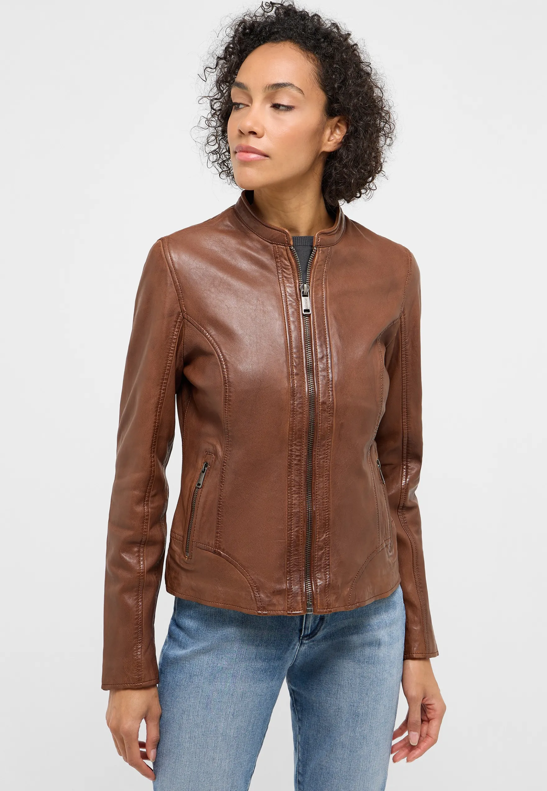 Jacke Style Leder