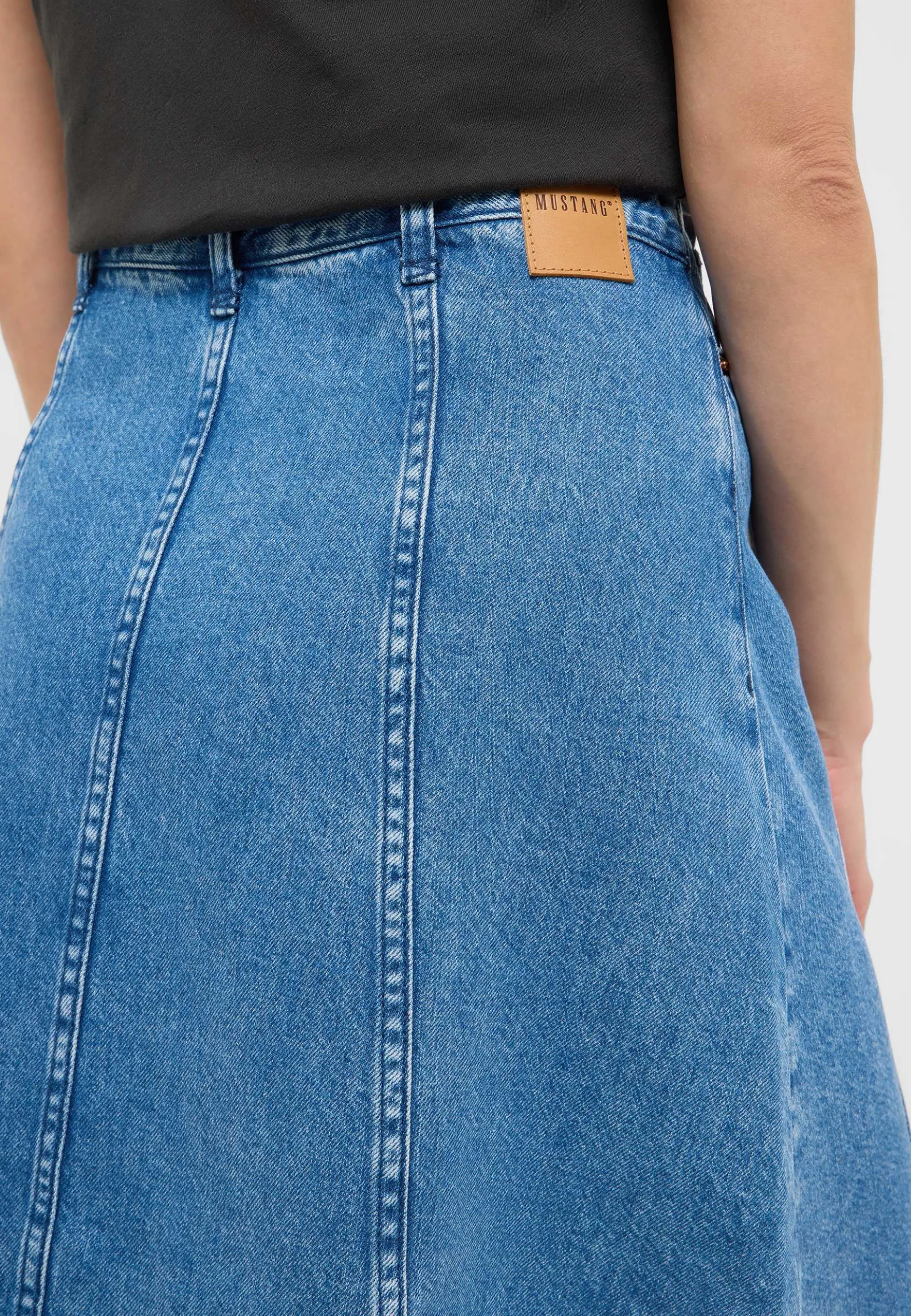 Jeans-Maxirock Style Carrol Denim Skirt