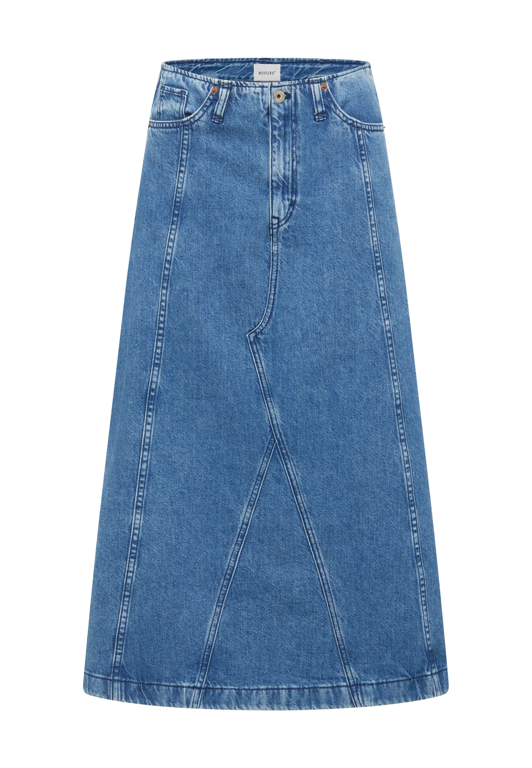 Jeans-Maxirock Style Carrol Denim Skirt