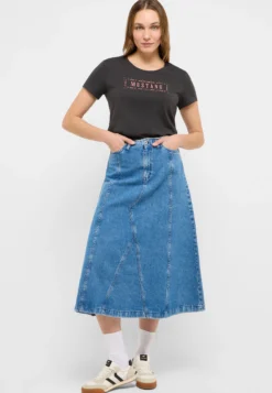 Jeans-Maxirock Style Carrol Denim Skirt