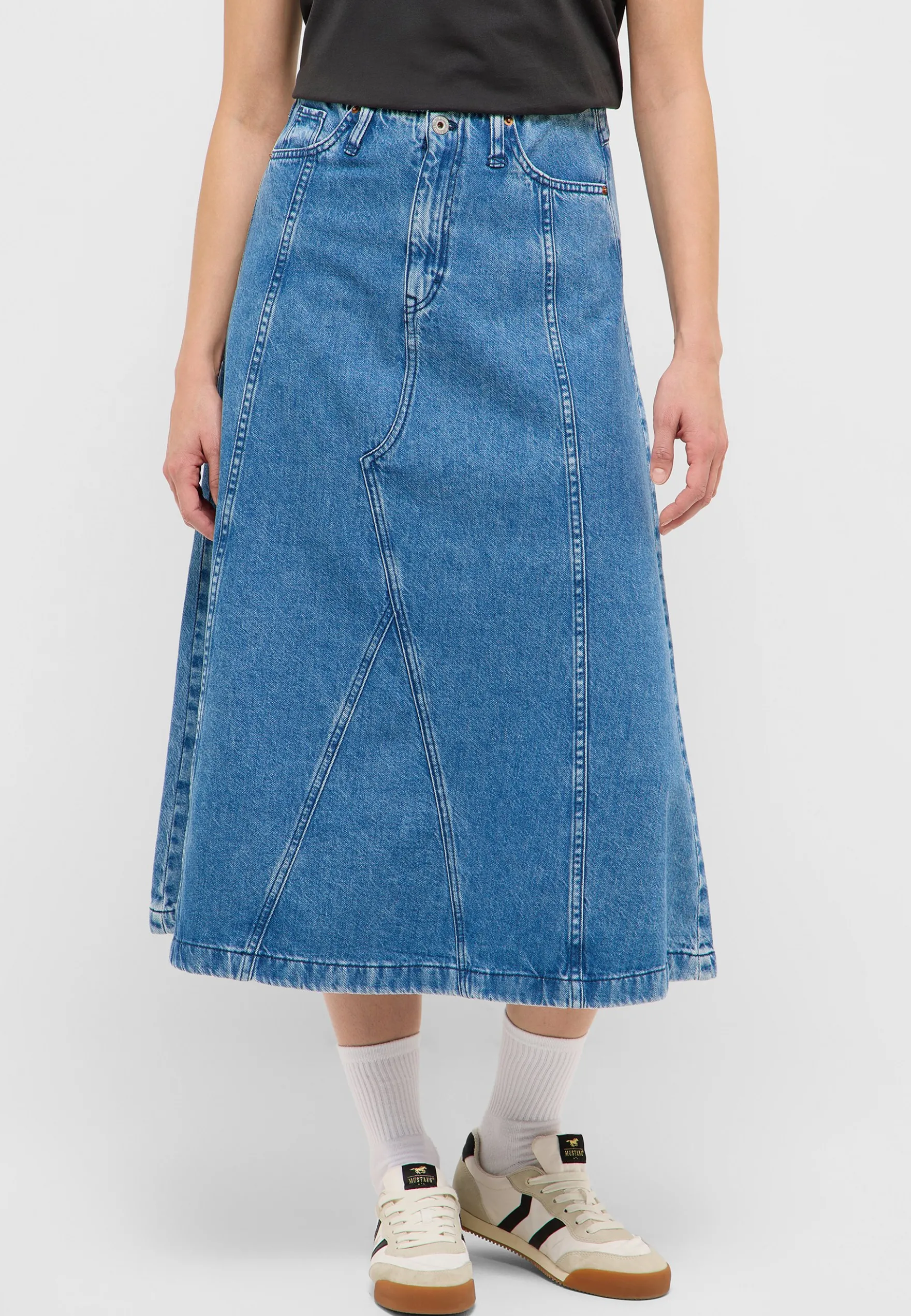 Jeans-Maxirock Style Carrol Denim Skirt