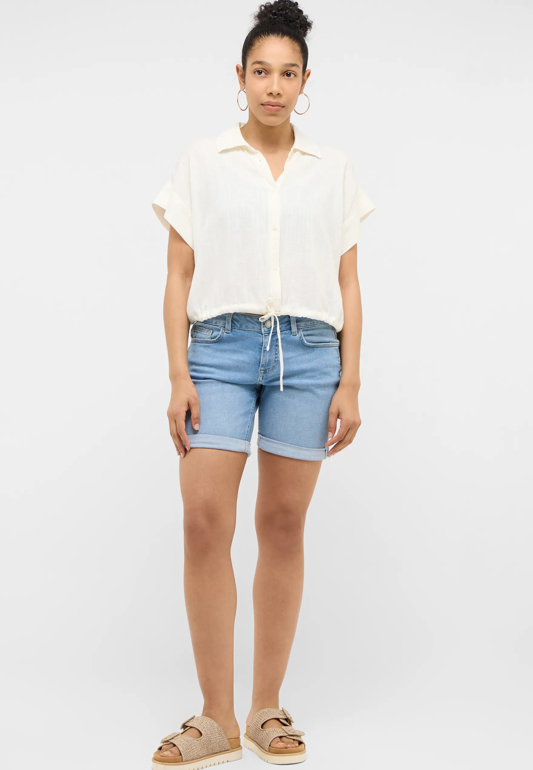 Jeans-Short Style Bermuda