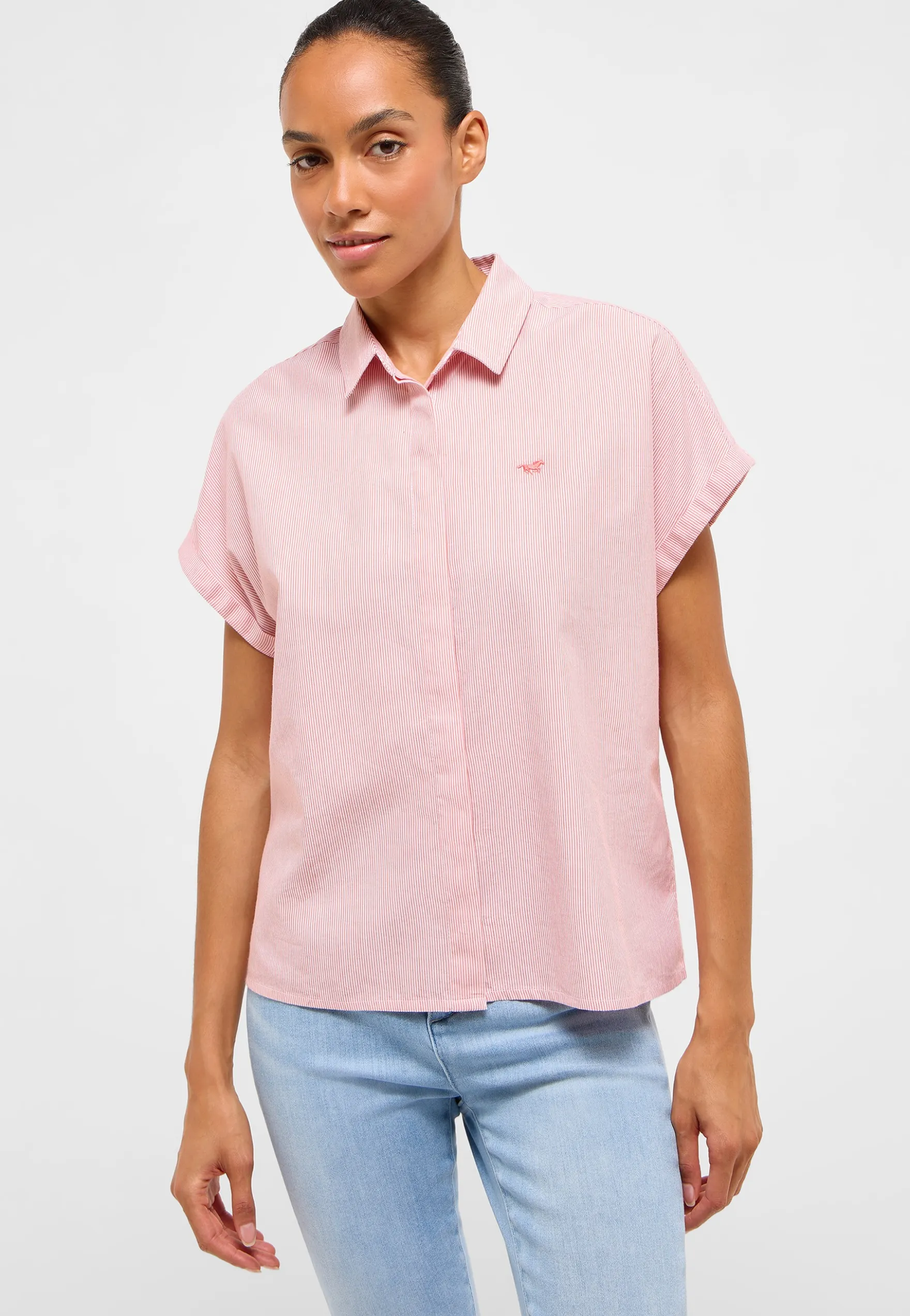 Kurzarmbluse Style Elsa Basic Blouse