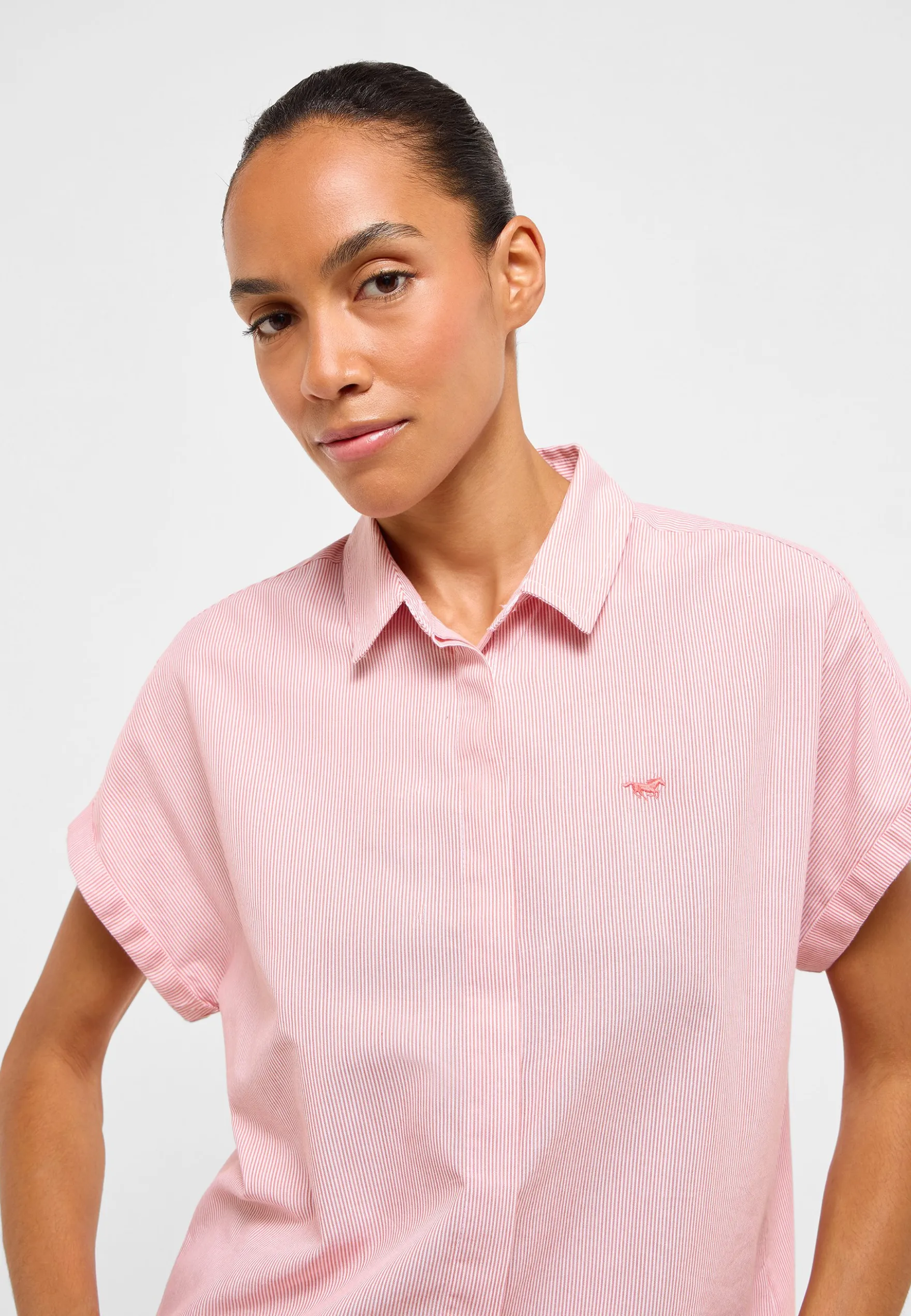 Kurzarmbluse Style Elsa Basic Blouse