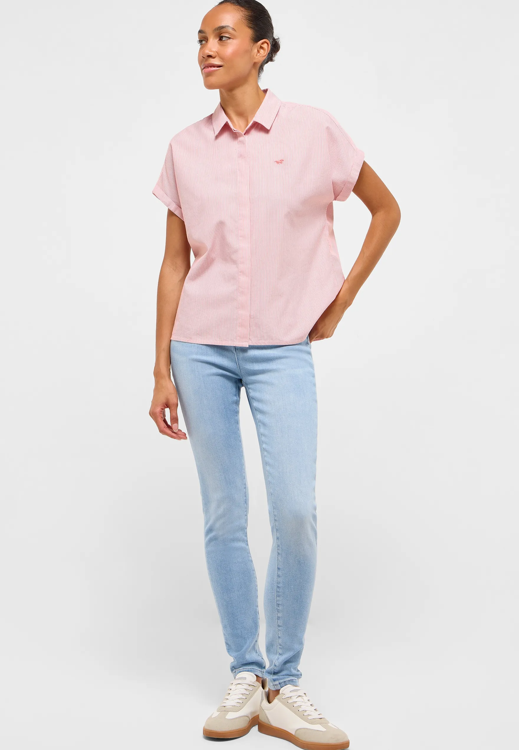 Kurzarmbluse Style Elsa Basic Blouse