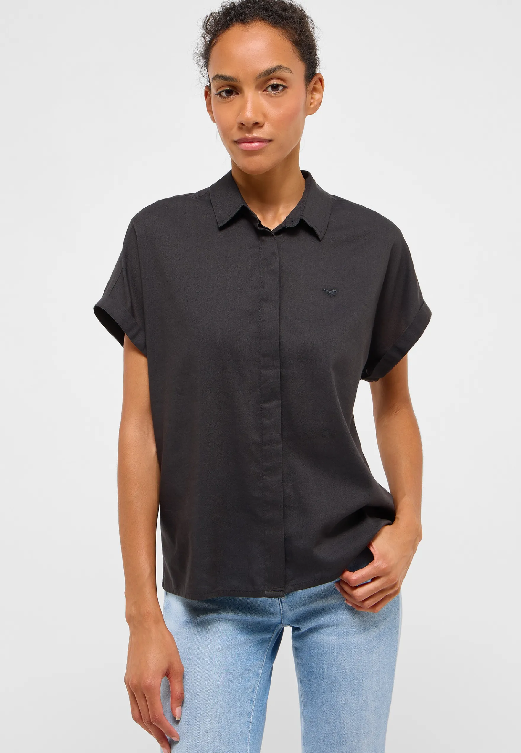 Kurzarmbluse Style Elsa Basic Blouse