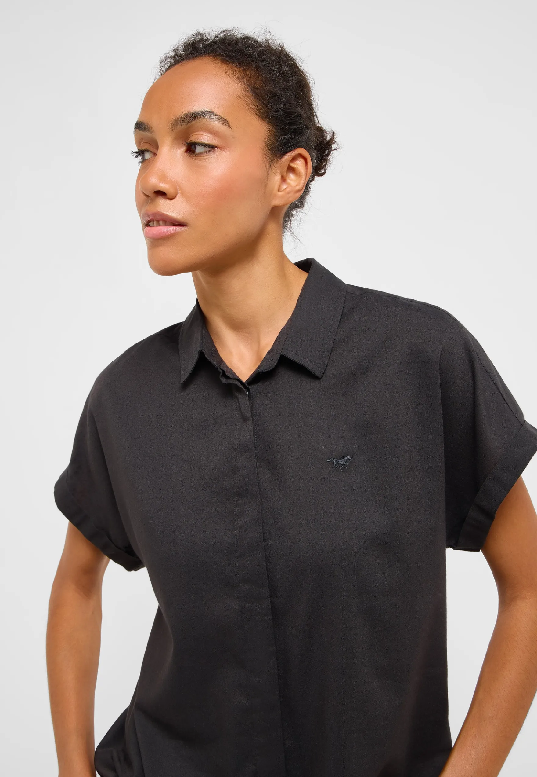 Kurzarmbluse Style Elsa Basic Blouse