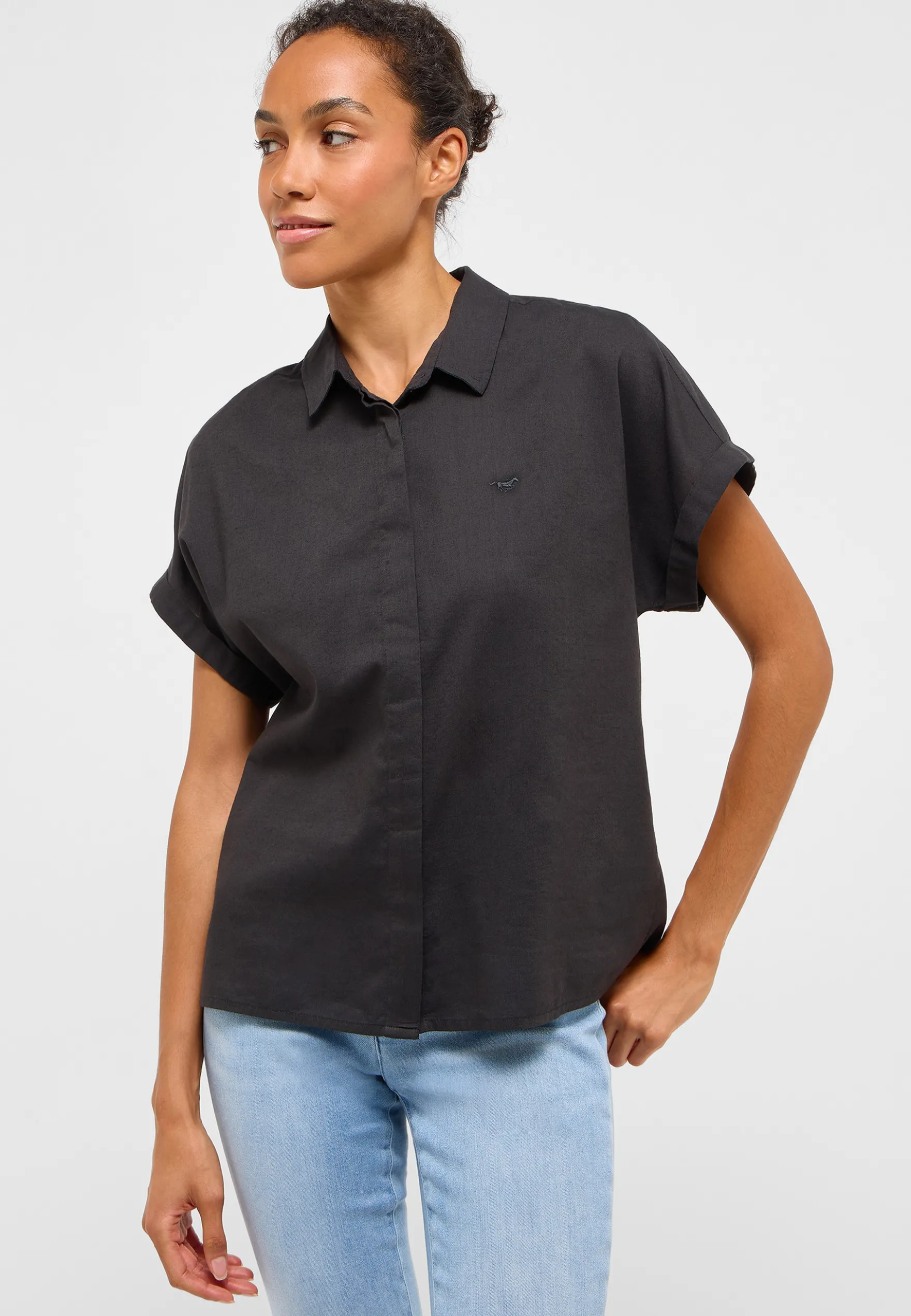 Kurzarmbluse Style Elsa Basic Blouse
