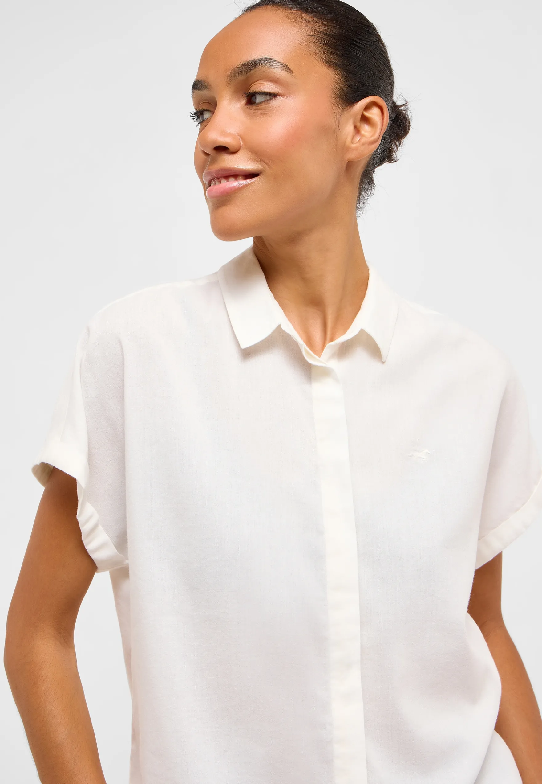 Kurzarmbluse Style Elsa Basic Blouse