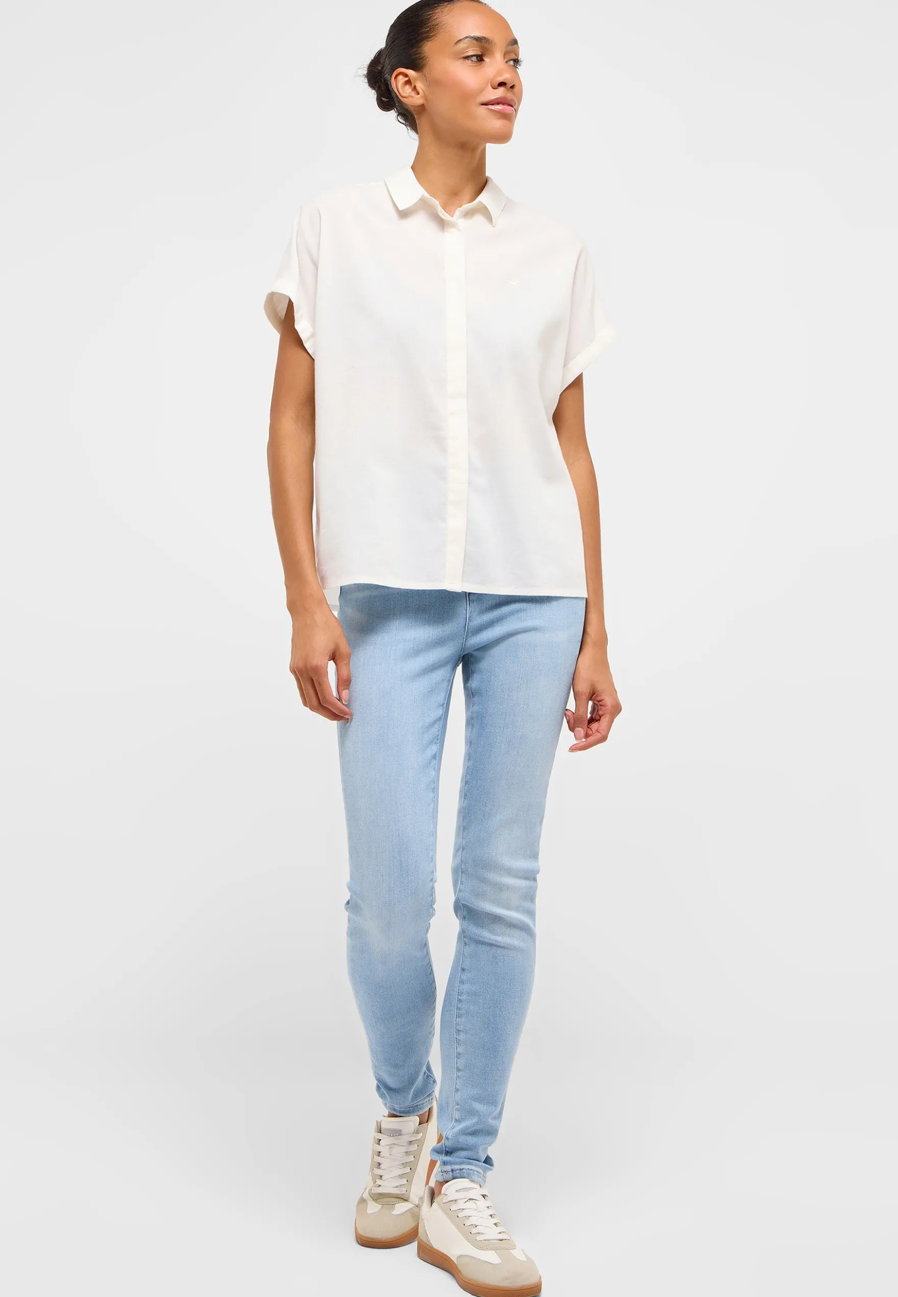 Kurzarmbluse Style Elsa Basic Blouse