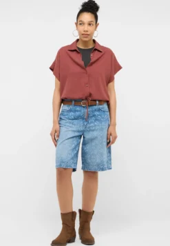 Kurzarmbluse Style Muce Short Sleeve