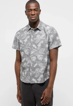Kurzarmhemd Style Chris Chambray AOP