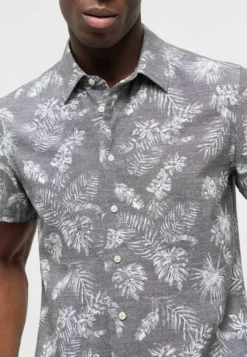 Kurzarmhemd Style Chris Chambray AOP