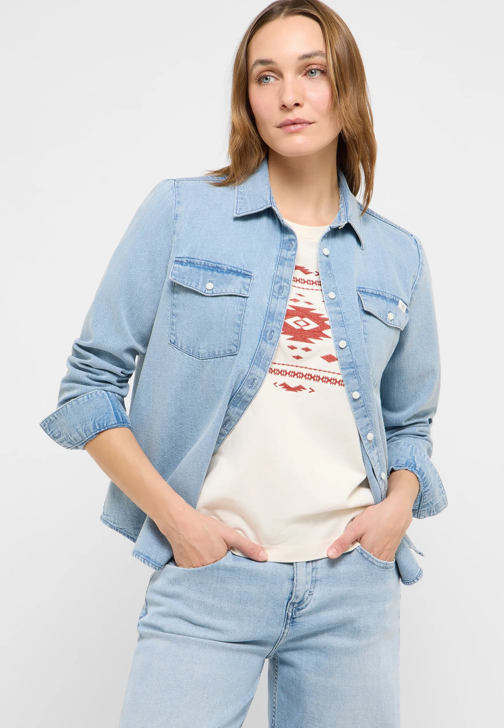 Langarmhemd Style Sedana Basic Shirt
