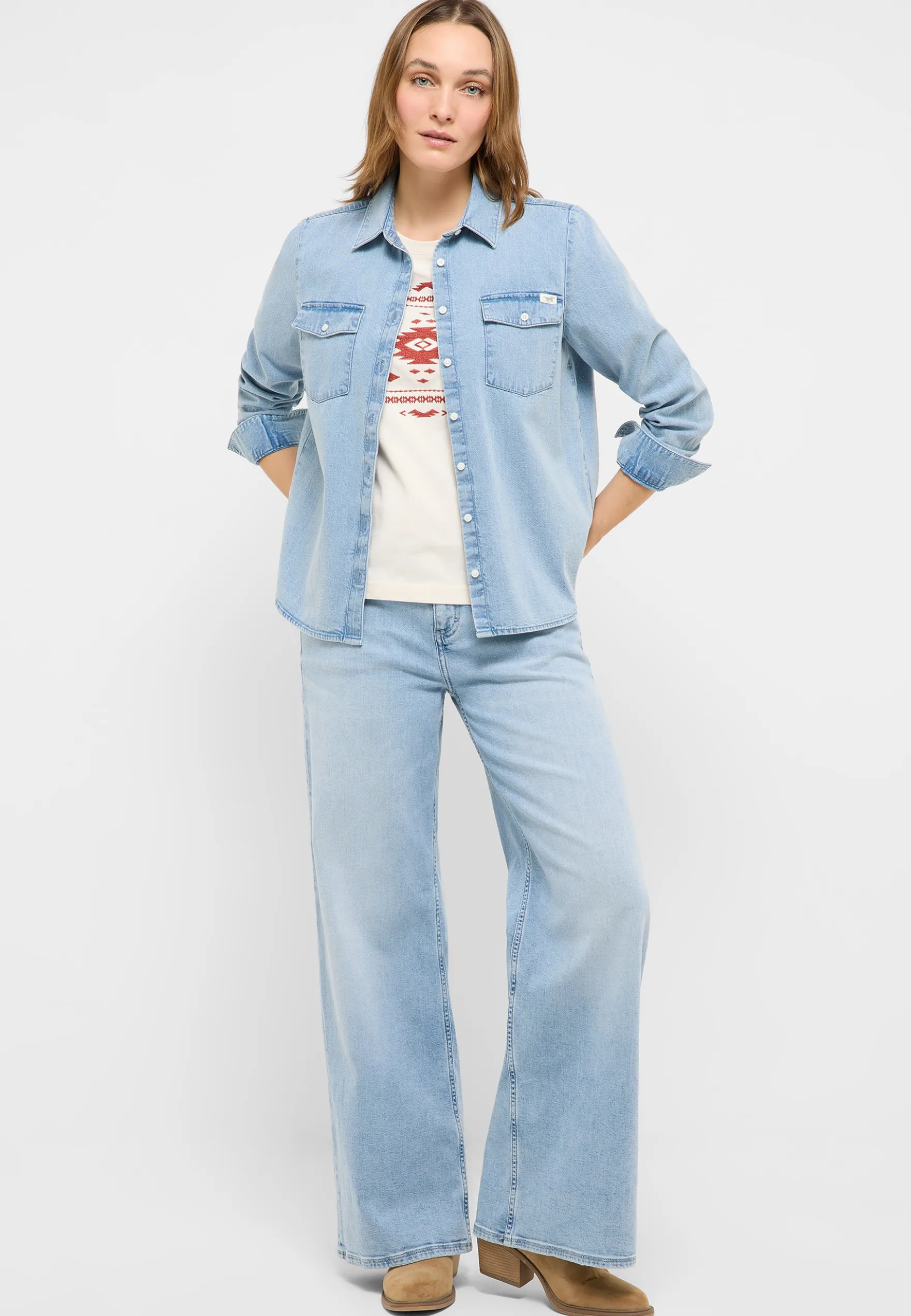 Langarmhemd Style Sedana Basic Shirt