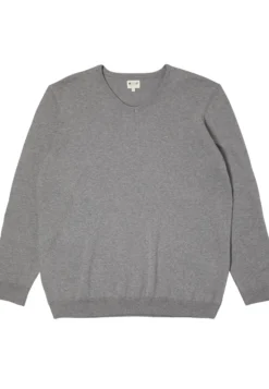 Langarmpullover Basic V-Neck Jumper