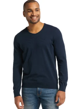 Langarmpullover Basic V-Neck Jumper