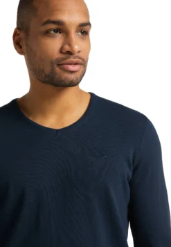 Langarmpullover Basic V-Neck Jumper