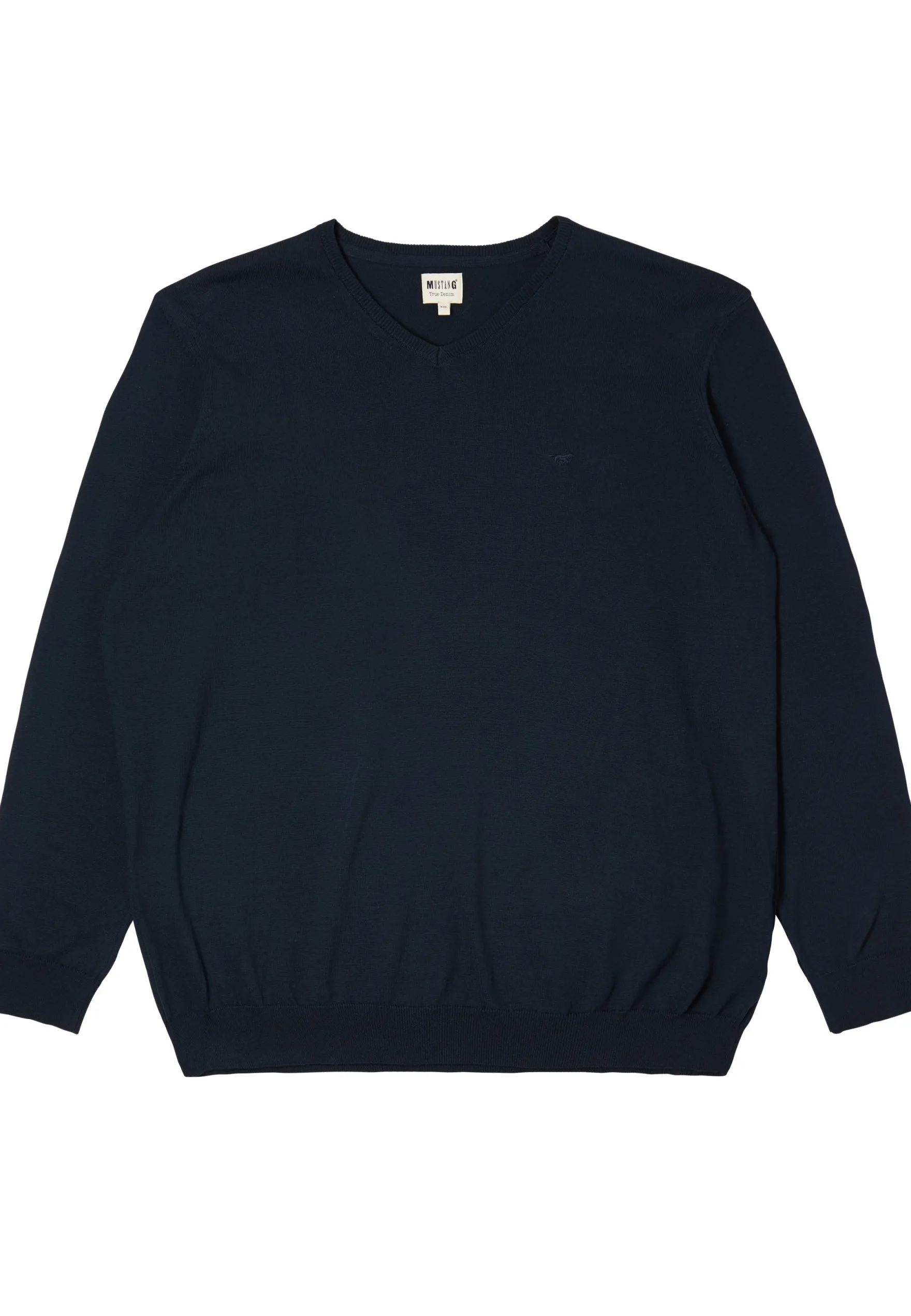 Langarmpullover Basic V-Neck Jumper