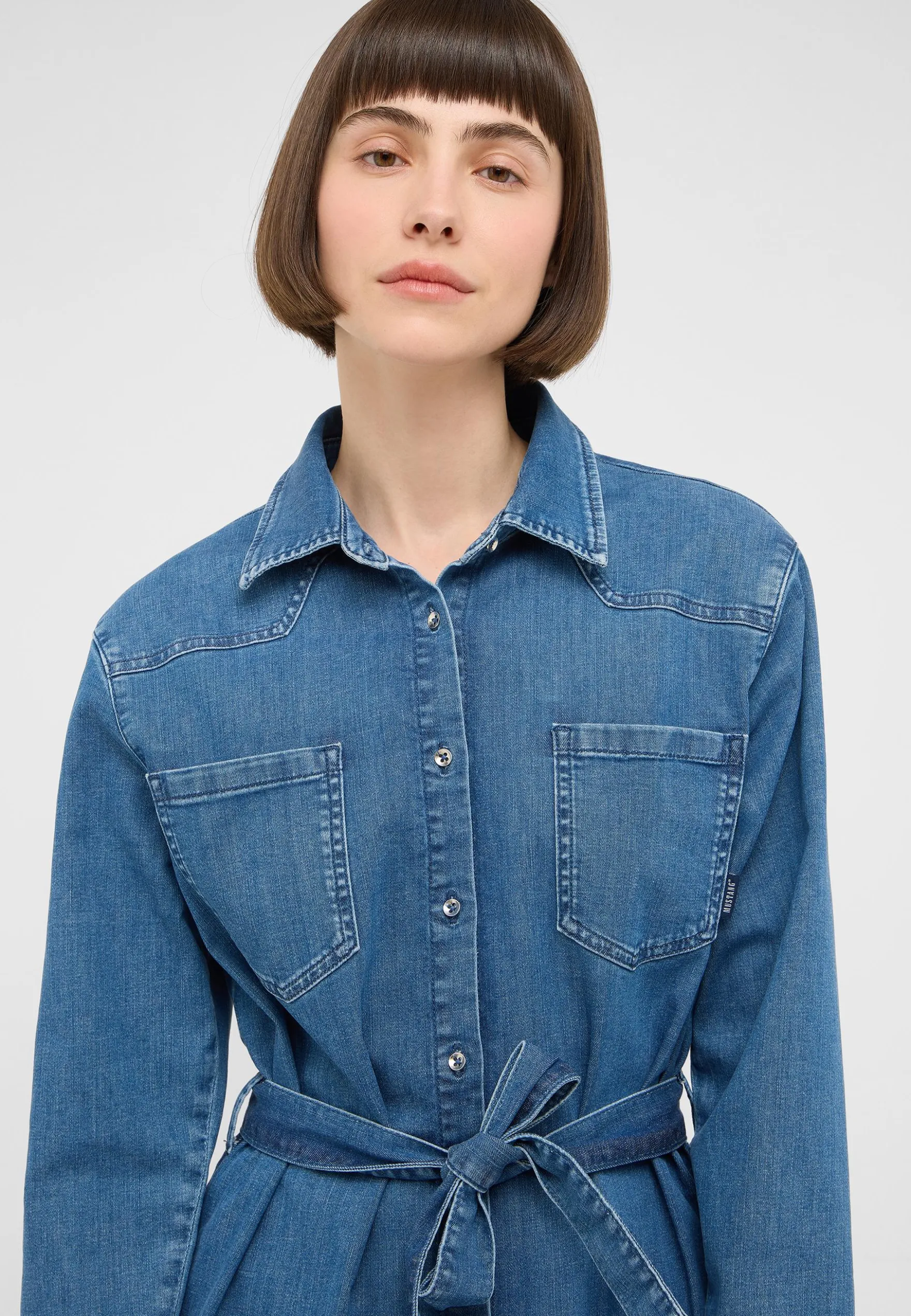 Maxikleid Style Camilla Denim Dress
