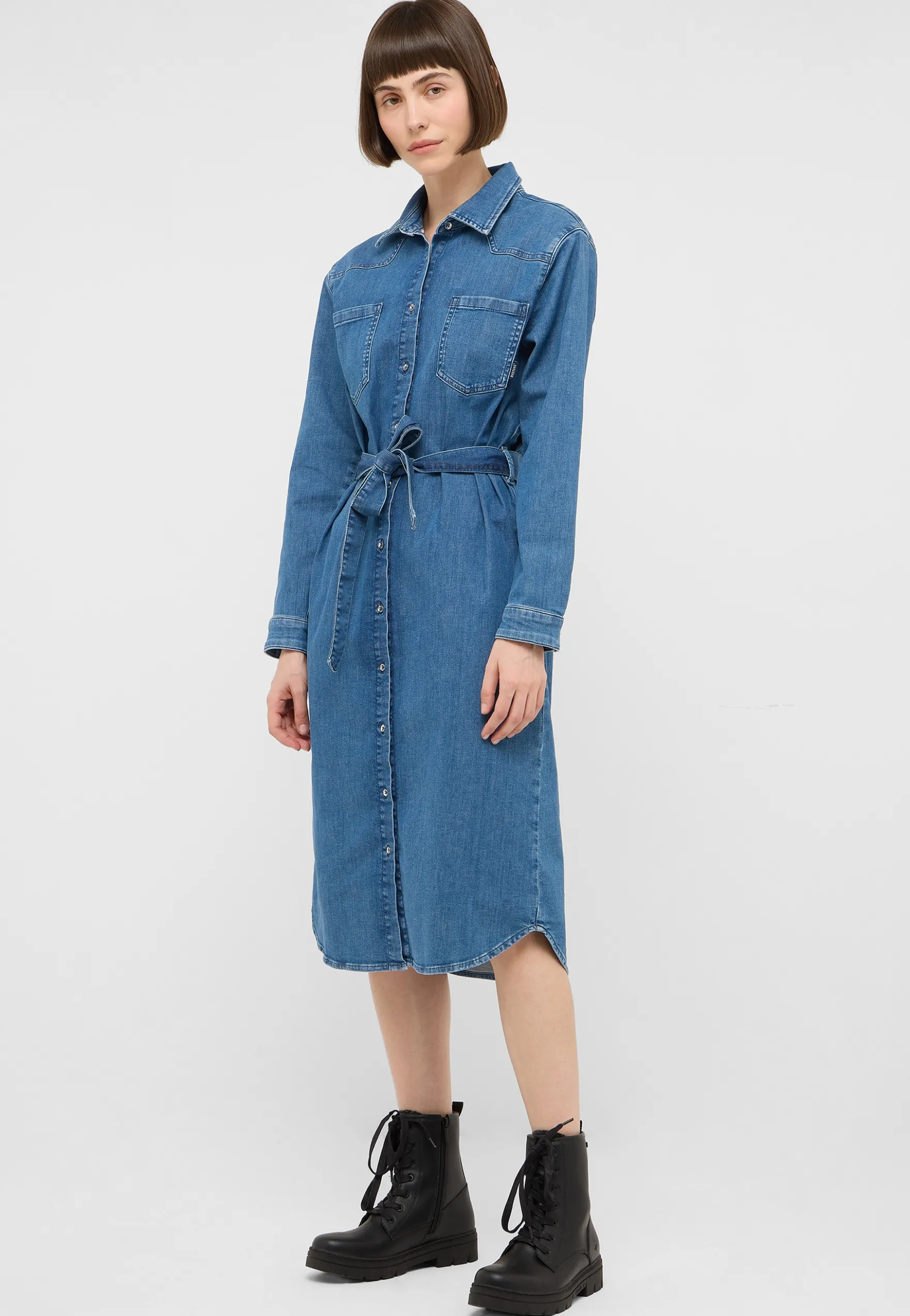 Maxikleid Style Camilla Denim Dress
