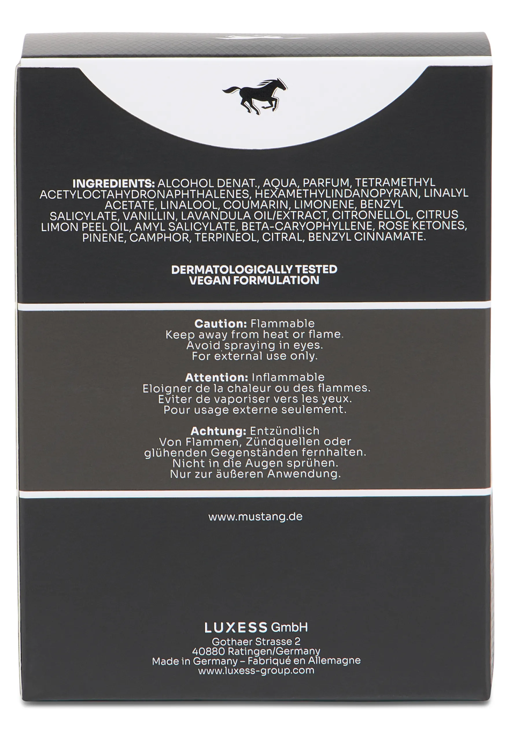 Parfum Mustang black signature