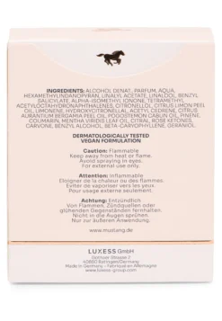 Parfum Mustang rose signature