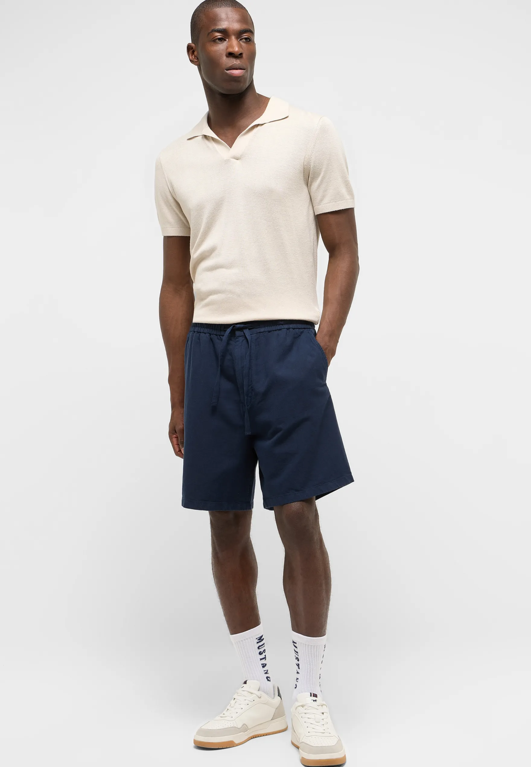 Short Style Linen Jogger Shorts
