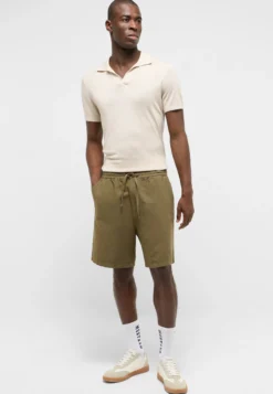 Short Style Linen Jogger Shorts