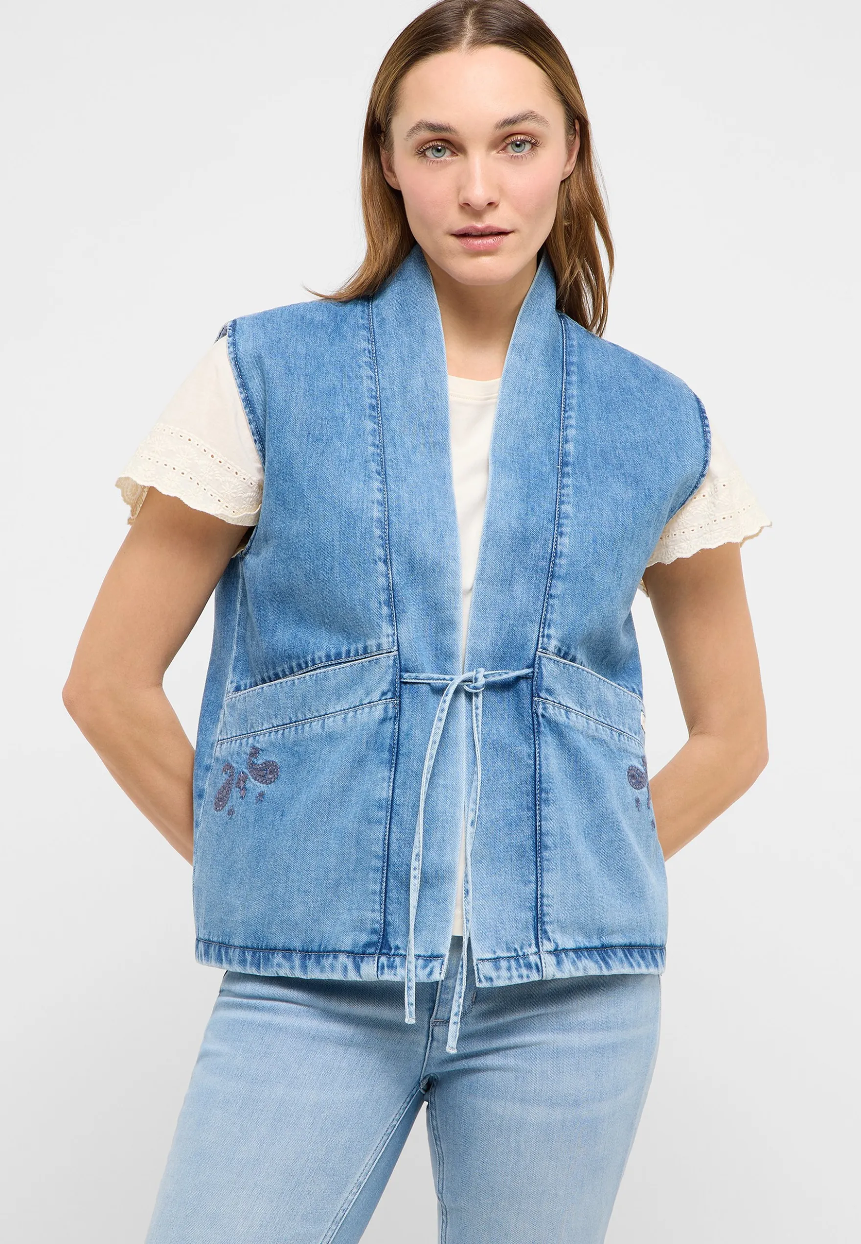 Weste Style Gillian Denim Vest