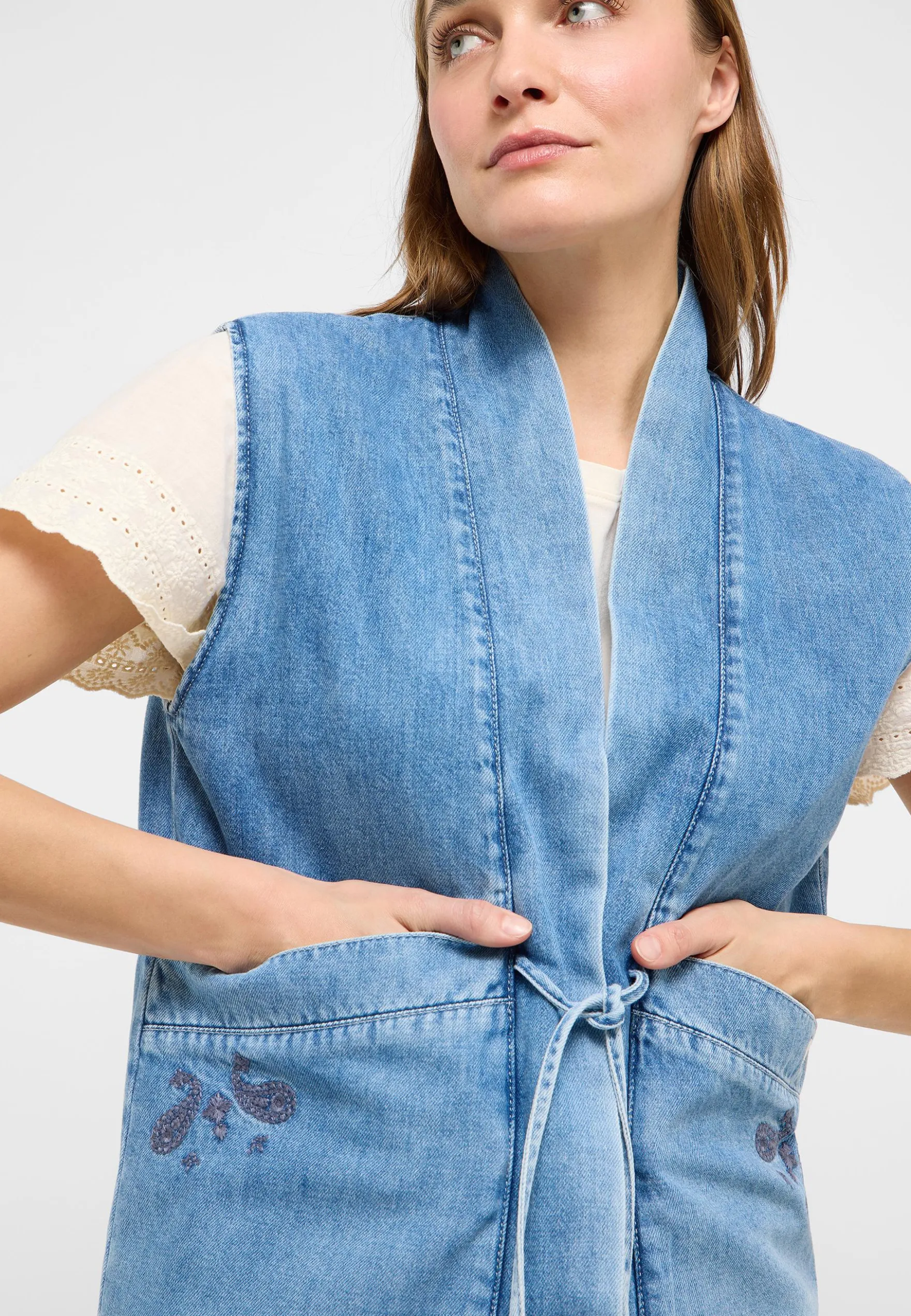 Weste Style Gillian Denim Vest