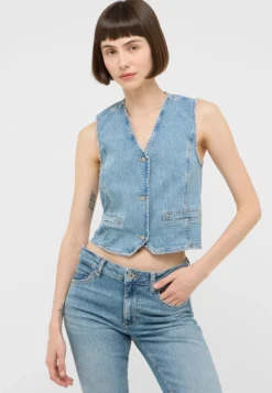 Weste Style Tull Denim Vest